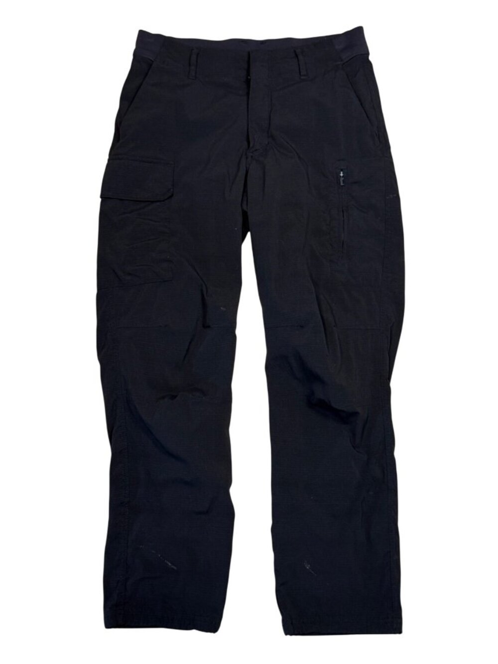 Athleta Trekkie Utility Cargo Pants Womens Black Size 4 Petite Hiking Outdoor Tr